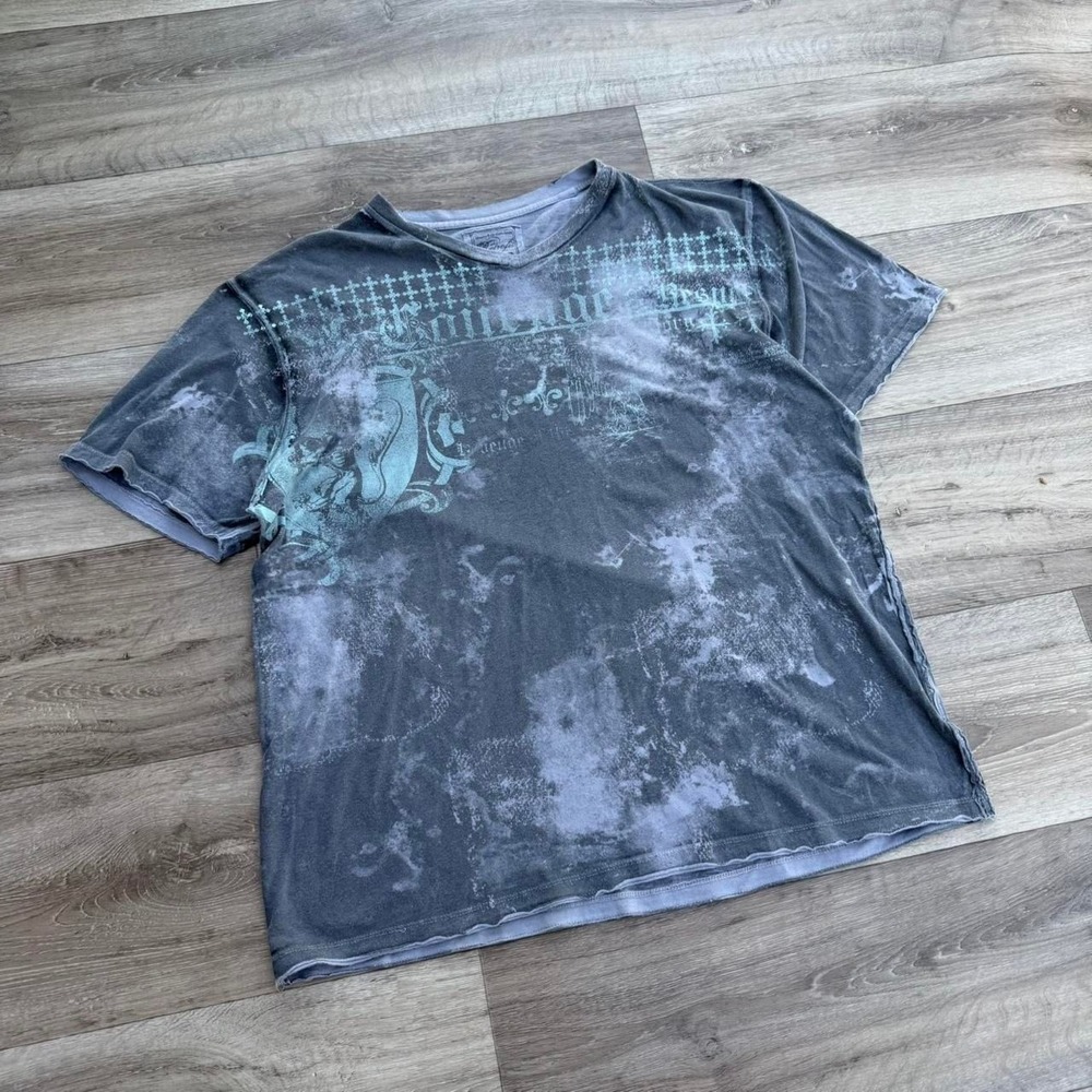 Y2k mma elite affliction style tee